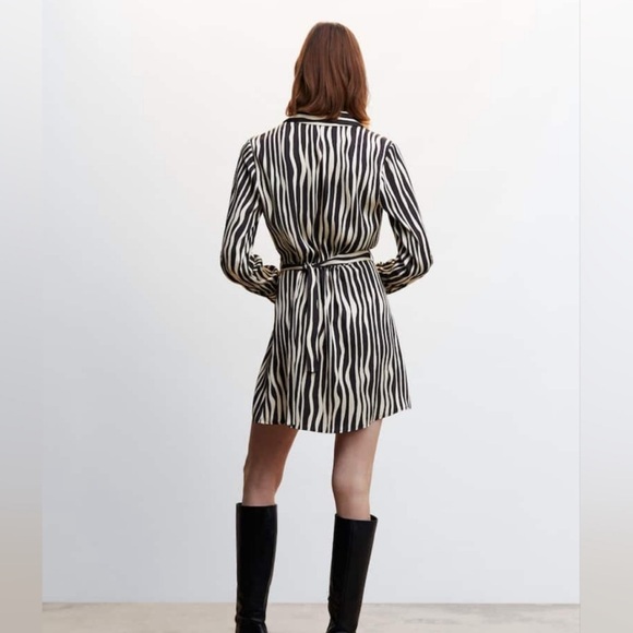 Mango Striped Pattern Dress - Picture 2 of 2